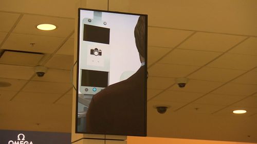 Facial recognition is expected to reduce Customs processing by about four minutes. (9NEWS)