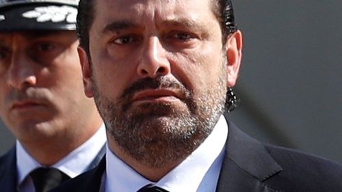 Lebanon's PM Saad Hariri has said he will return to his country "very soon" after he announced his shock resignation  (AP Photo/Hassan Ammar)