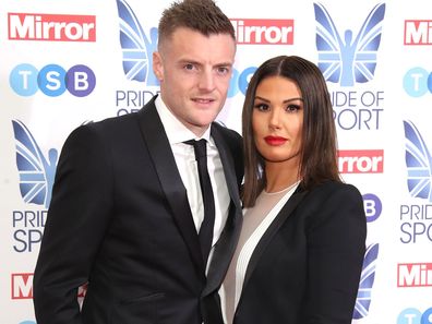 Rebekah Vardy with husband Jamie