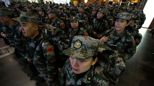 Team of 160 Chinese health workers arrive in Liberia to fight Ebola