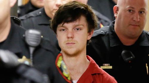 Ethan Couch arrives in court for sentencing. (AAP)
