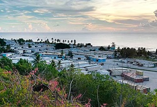 Nauru asylum seeker detention centre. (AAP)
