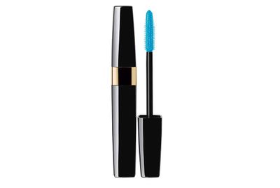 <a href="http://shop.davidjones.com.au/djs/en/davidjones/chanel-makeup" target="_blank">Mascara Cils Scintillants Jazzy Blue, $48, Chanel.</a>