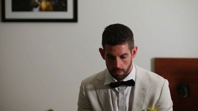 MAFS 2025 Ryan requests to producers that the Jacqui wedding dance drop is removed from edit