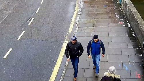 Ruslan Boshirov and Alexander Petrov on Fisherton Road, Salisbury.