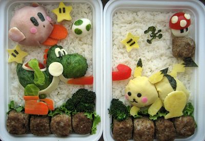 Yoshi and Pikachu