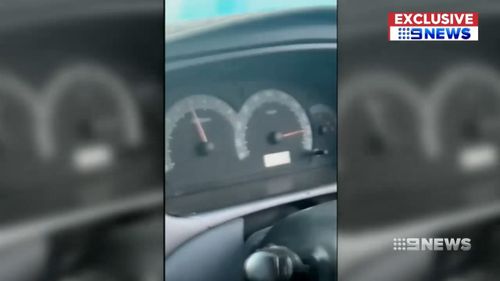 At one point, the car reached close to 200km/h as the passenger begged the driver to slow down.