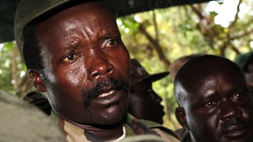 A photo of Joseph Kony in November 2006.