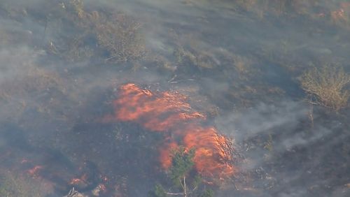 Residents in parts of the Scenic Rim have been told to seek shelter now as a potentially deadly blaze threatens homes.