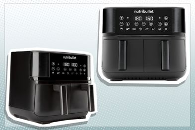 9PR: NutriBullet Twin Drawer Air fryer, Black