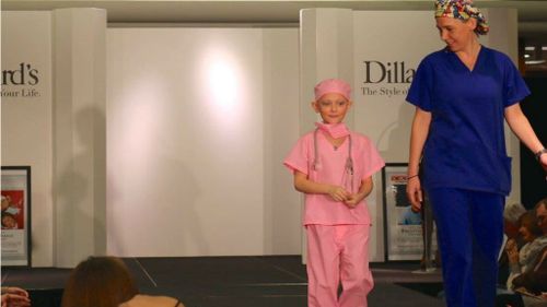 US kids battling cancer dress for their dream jobs in fashion parade