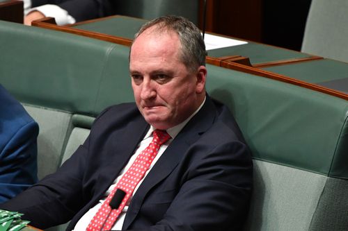 Barnaby Joyce's brother Tim died of terminal cancer at Royal North Shore Hospital in Sydney at the weekend. Picture: AAP