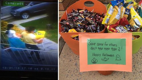 US police investigating spooky spate of Halloween candy thefts