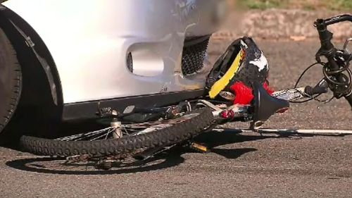 Paramedics say the boy's helmet helped prevent more serious injuries (9NEWS)