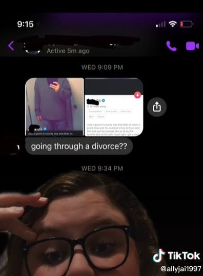 TikTok woman discovers husband is cheating