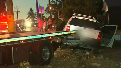 The driver of the Ford Territory allegedly crossed onto the wrong side of Scarborough Beach Road. 