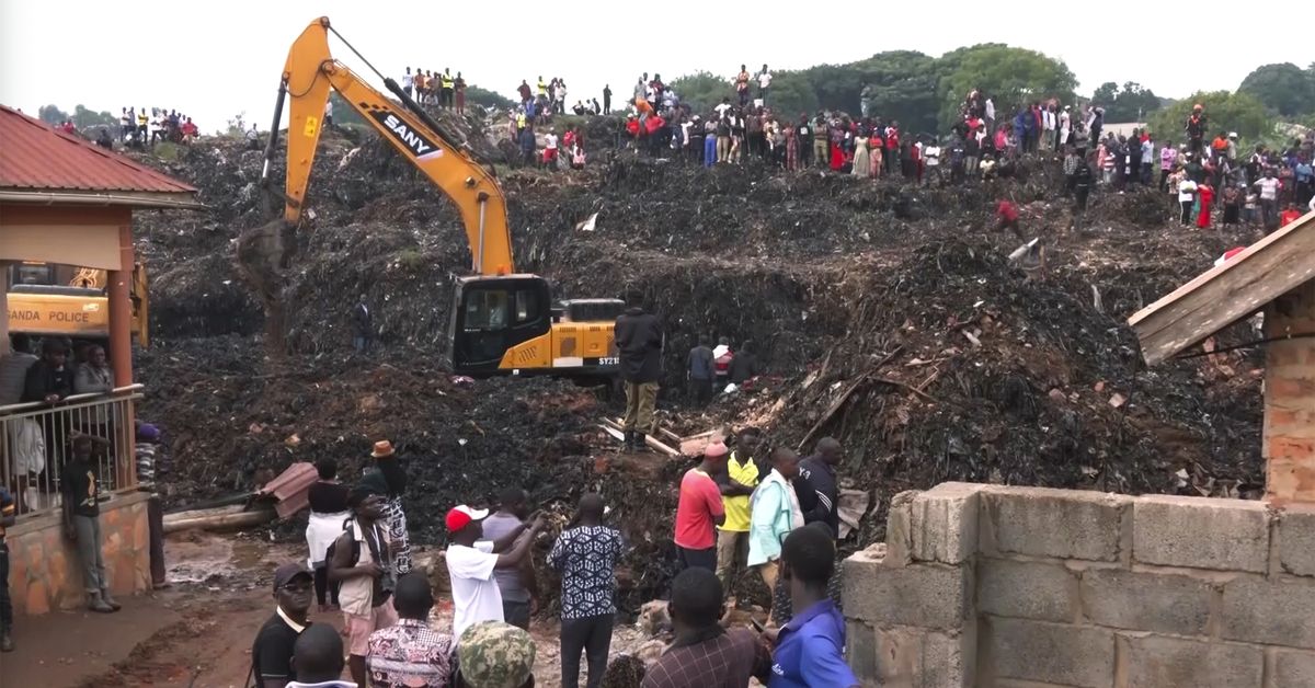 Disastro della discarica in Uganda: almeno 18 persone uccise