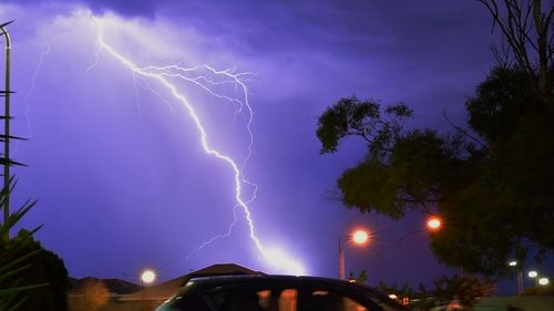 Adelaide lightning