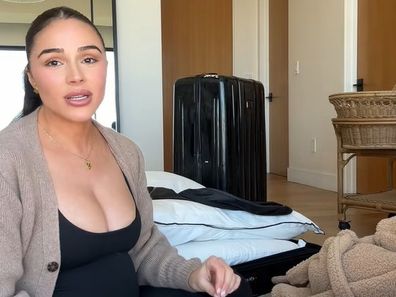 Olivia Culpo’s former Miss Universe baked the contents of her hospital bag before her daughter Colette was born 