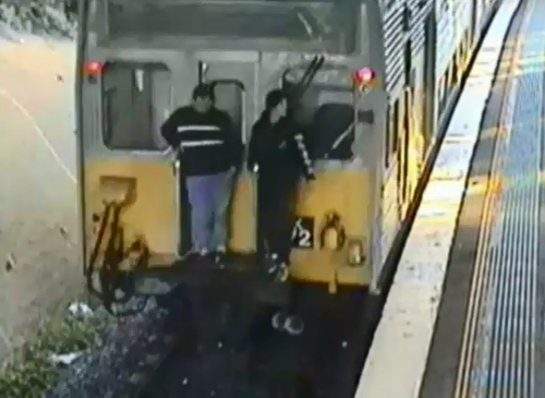 Sydney Trains is urging anyone who sees somebody train surfing to report it to police and rail staff immediately.