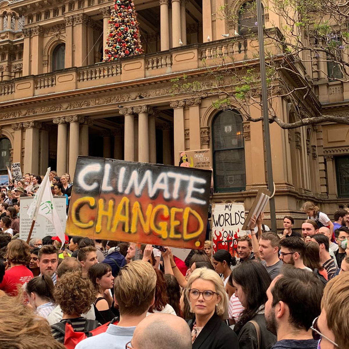 Thousands Protest Climate Change Amid Fire Crisis