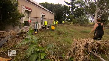 Residents in Grantham, South East Queensland have returned to their homes after evacuating to survey the flood damage. 