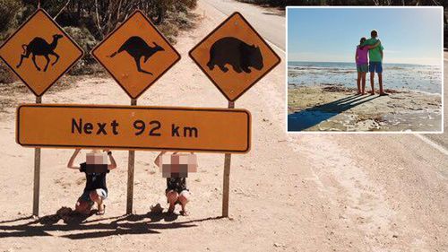 Aussie couple take family on the road to protect son from school bully