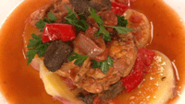 Catalonian rabbit stew