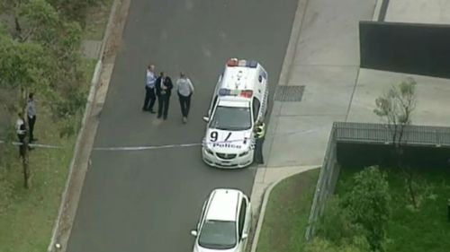 Passers-by were spoken to by police who canvassed the area for clues. (9NEWS)