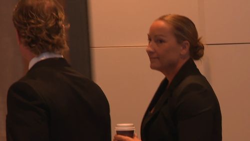 Keli Lane, 51 anni, è stata vista in uno speciale rilascio supervisionato dal carcere di massima sicurezza di Silverwater con il suo fidanzato Patrick Cogan.