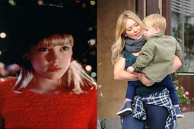 If you grew up watching the Duff as <i>Lizzie McGuire</i>, you’d know she’s always been a cutie, but the Disney sitcom wasn’t her first on-camera work.  <br/><br/>Hilary first starred in <i>Casper Meets Wendy</i> when she was just 11. Nowadays, she’s happily married to hockey star Mike Comrie and gave birth to an adorable son, Luca, in 2012.