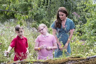 Kate is encouraging children to spend time outdoors for both physical and mental health benefits.