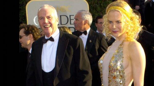 Smith says he is inspired by the late Dr Tony Kidman (left), superstar Nicole Kidman's father.