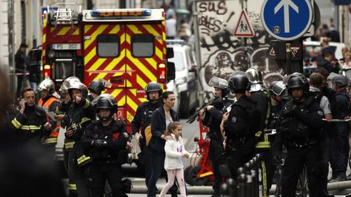 At least two people were taken hostage in Paris. Picture: AP