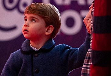 Where is Prince Louis in the line of succession to the British throne?
