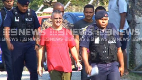 Nikolic has been charged with drug importation, unlawful possession of illicit drugs and failure to declare firearms. Picture: 9NEWS