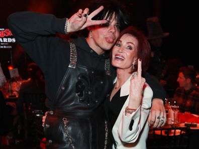 Yungblud and Sharon Osbourne