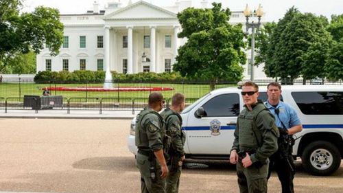 The discovery of a suspicious package has thrown the White House into partial lockdown. (AAP)