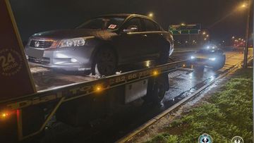 An alleged drug driver who went well over the speed limit was pulled over by police twice in the space of just two hours by police in Adelaide.