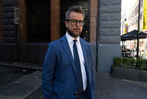 Il direttore delle notizie della ABC, Justin Stevens, a Sydney. 29 luglio 2022 Foto: Janie Barrett