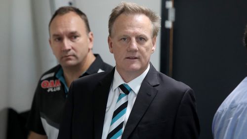 Club CEO Keith Thomas refused to label the incident as sexual assault, saying reported allegations had been 'way overplayed'. Picture: AAP.