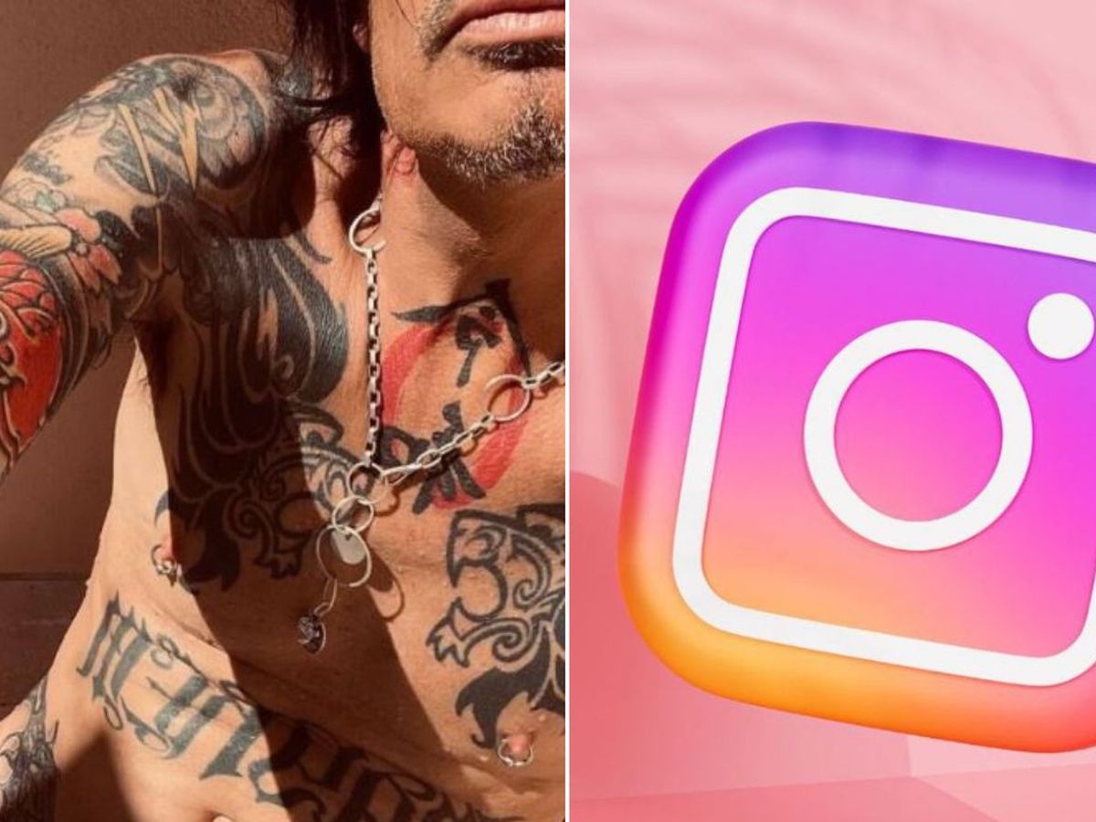 Opinion: Instagram let Tommy Lee's nude post stay online for hours. Why are  they so quick to censor the female nipple? - 9Honey