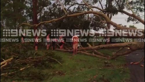 Queensland heatwave thunderstorms