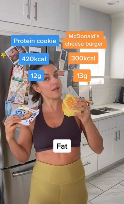 Laura Ghiacy, TikTok, McDonald's cheeseburger