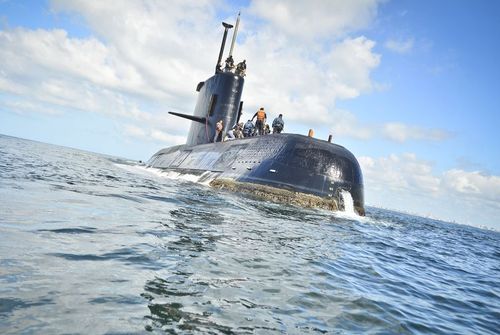 The submarine has not been heard from since Wednesday. 