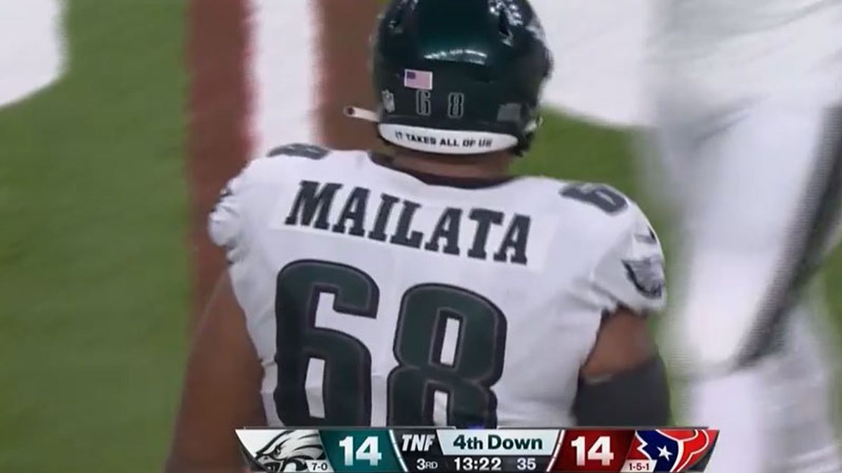 Eagles' Mailata won starting job early, plans to keep it – The Mercury