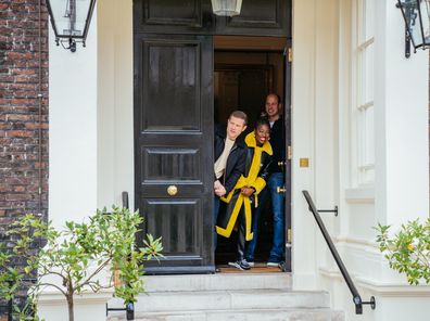 Prince William, Clara Amfo and Dermot O'Leary in promotional photo for The Earthshot Prize.