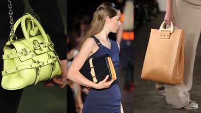 Katie Hillier has consulted (L-R) with Luella, Victoria Beckham and Joseph on accessories