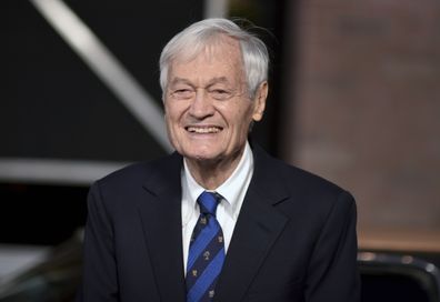 FILE - Roger Corman arrives at the Los Angeles premiere of "The Irishman," Thursday, Oct. 24, 2019, at the TCL Chinese Theatre. Corman, the Oscar-winning King of the Bs who helped turn out such low-budget classics as Little Shop of Horrors and Attack of the Crab Monsters and gave many of Hollywood's most famous actors and directors an early break, died Thursday, May 9, 2024. He was 98. (Photo by Richard Shotwell/Invision/AP, File)