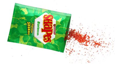 Shapes releases their iconic barbecue flavour in a shakable sachet